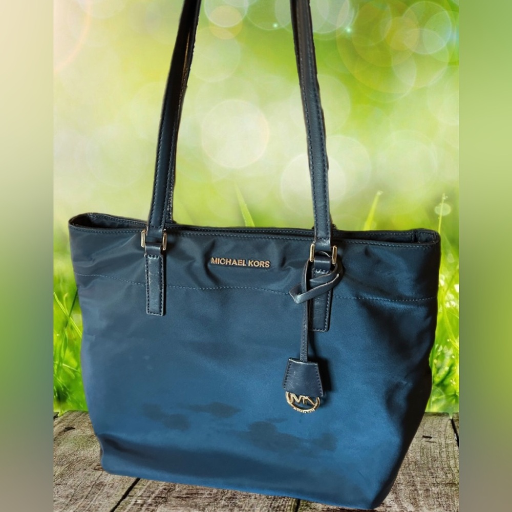 MICHAEL Michael Kors Navy Morgan Tote